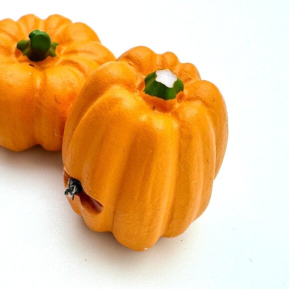 Department 45 Halloween Miniature Set Scarecrow Pumpkins Gravestones Fence 22 - Picture 8 of 10